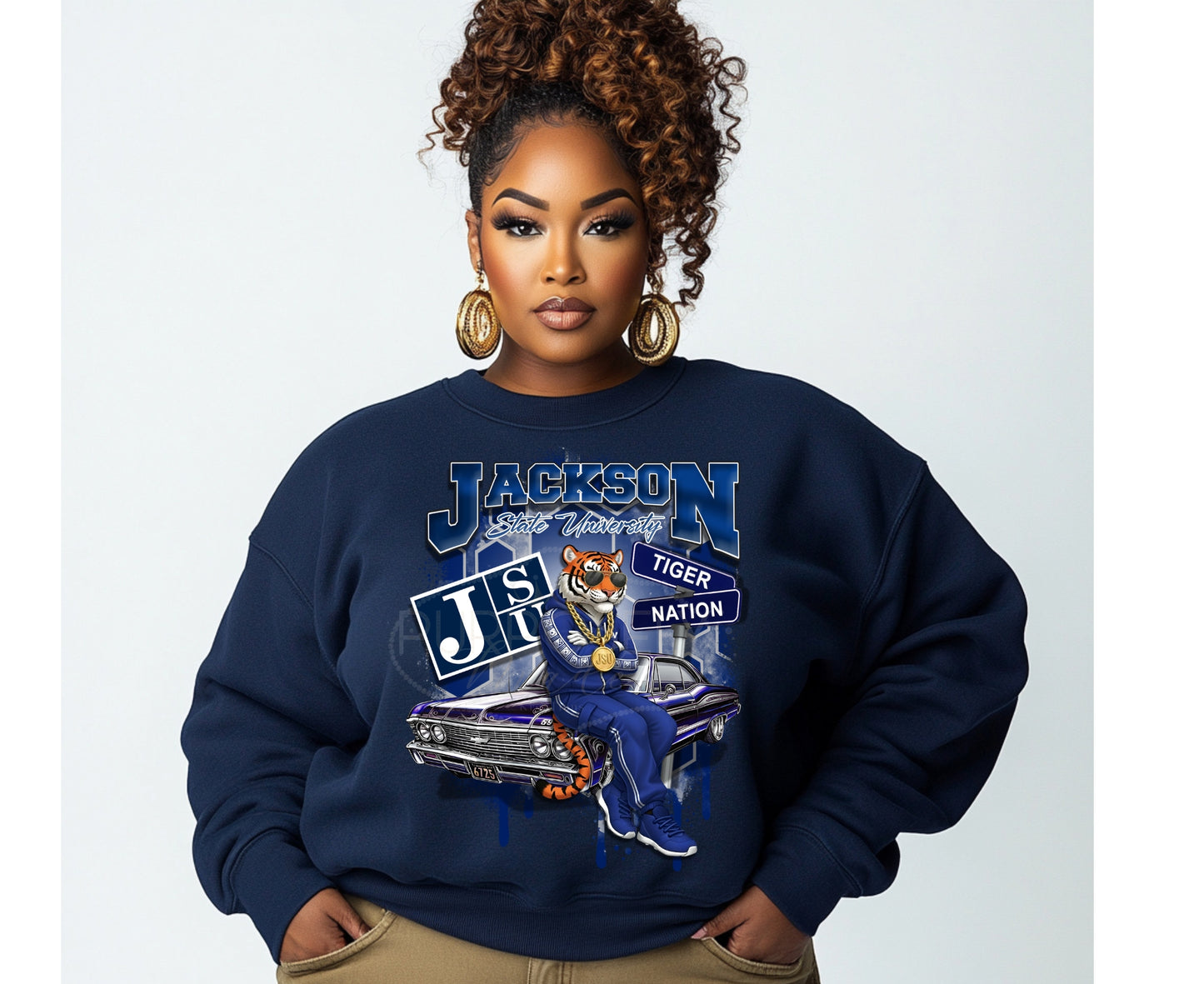 Sweatshirt HBCU, JSU, Jackson State University him