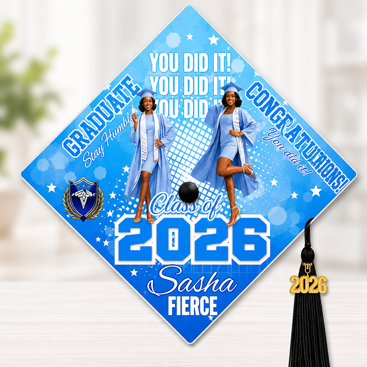 Graduation topper