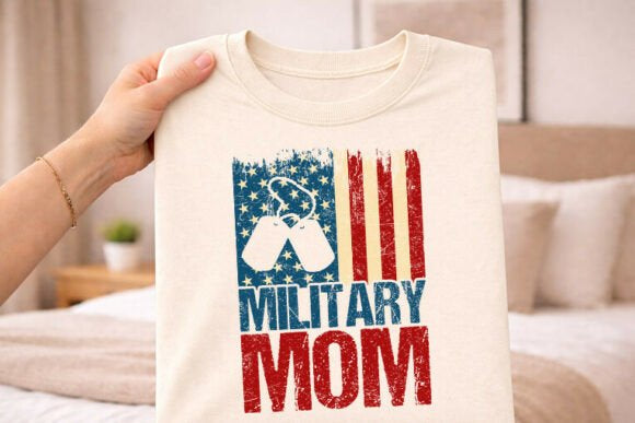 Military mom shirt