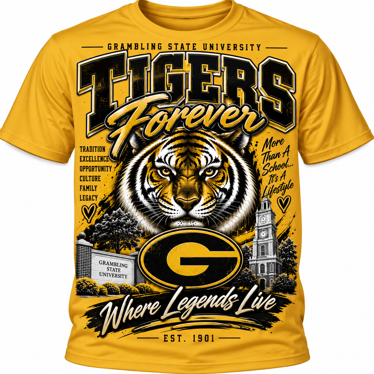 HBCU, Grambling State, tigers forever
