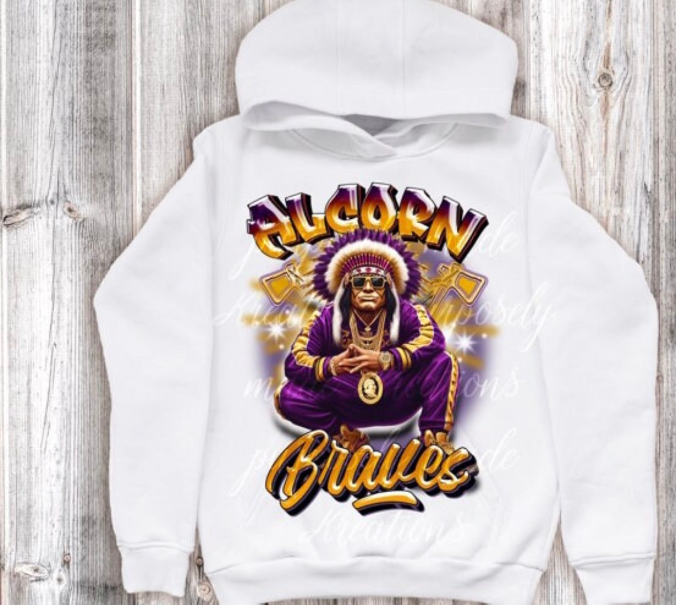 Hoodie HBCU, Alcorn Braves