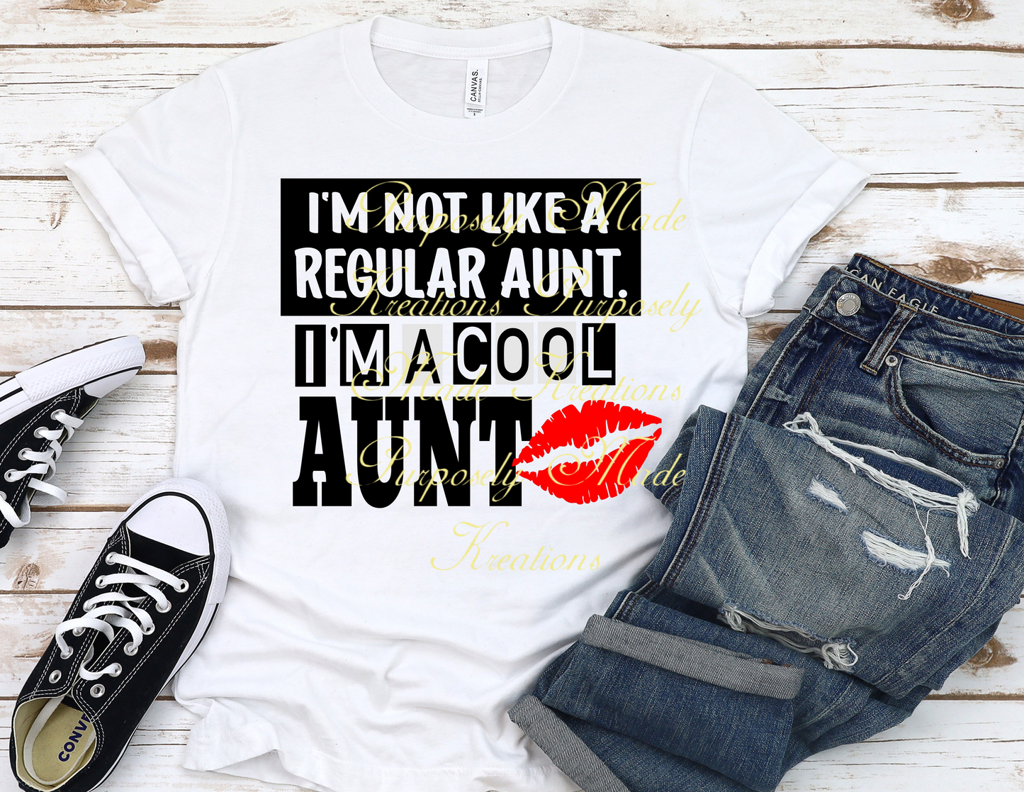 I’m not like a regular aunt I’m a cool aunt