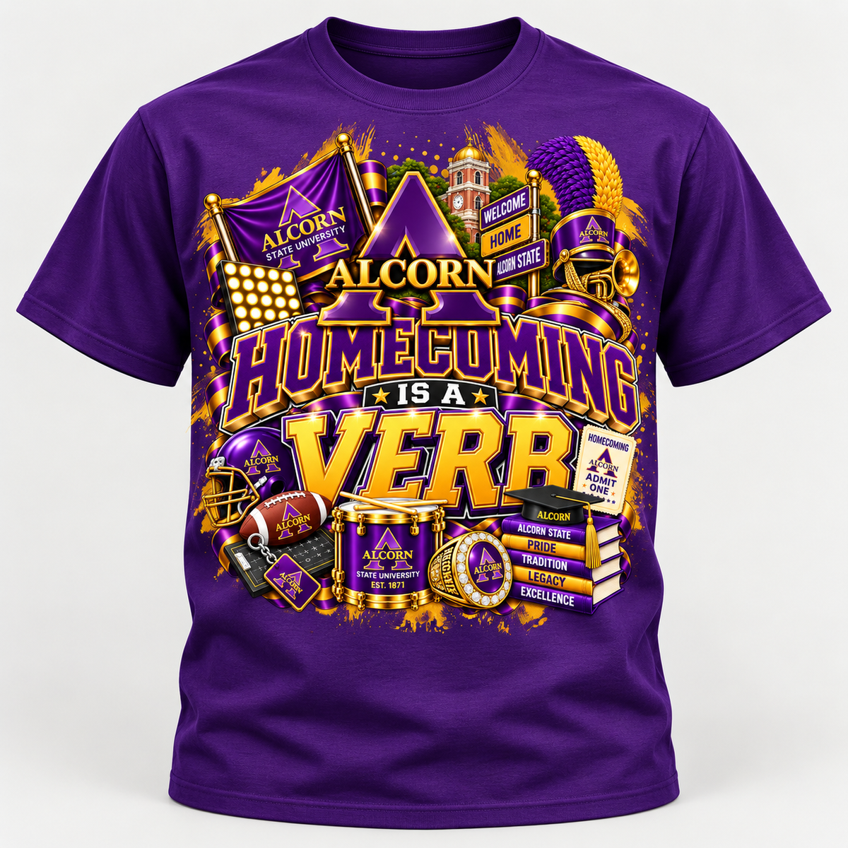 HBCU, Alcorn homecoming verb