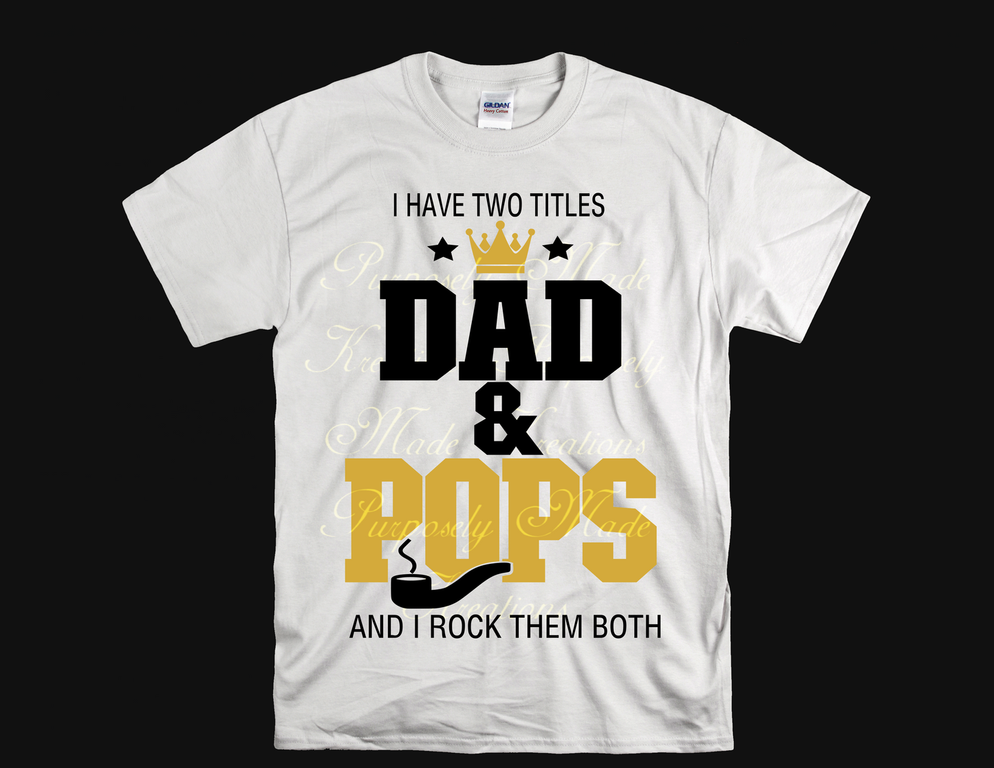 I have two titles, dad and pops