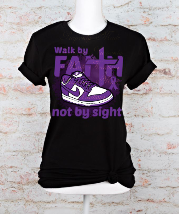 Walk by faith not by sight