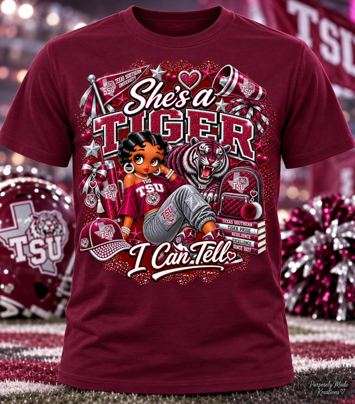 HBCU, Texas southern tigers, she’s a