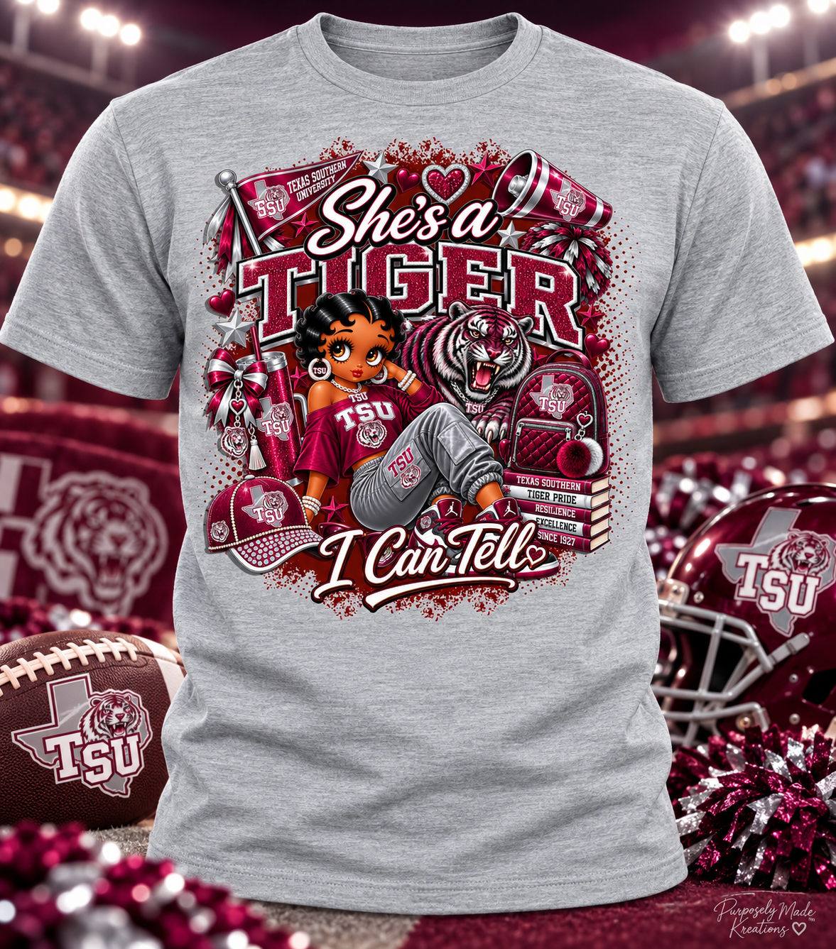 HBCU, Texas southern tigers, she’s a