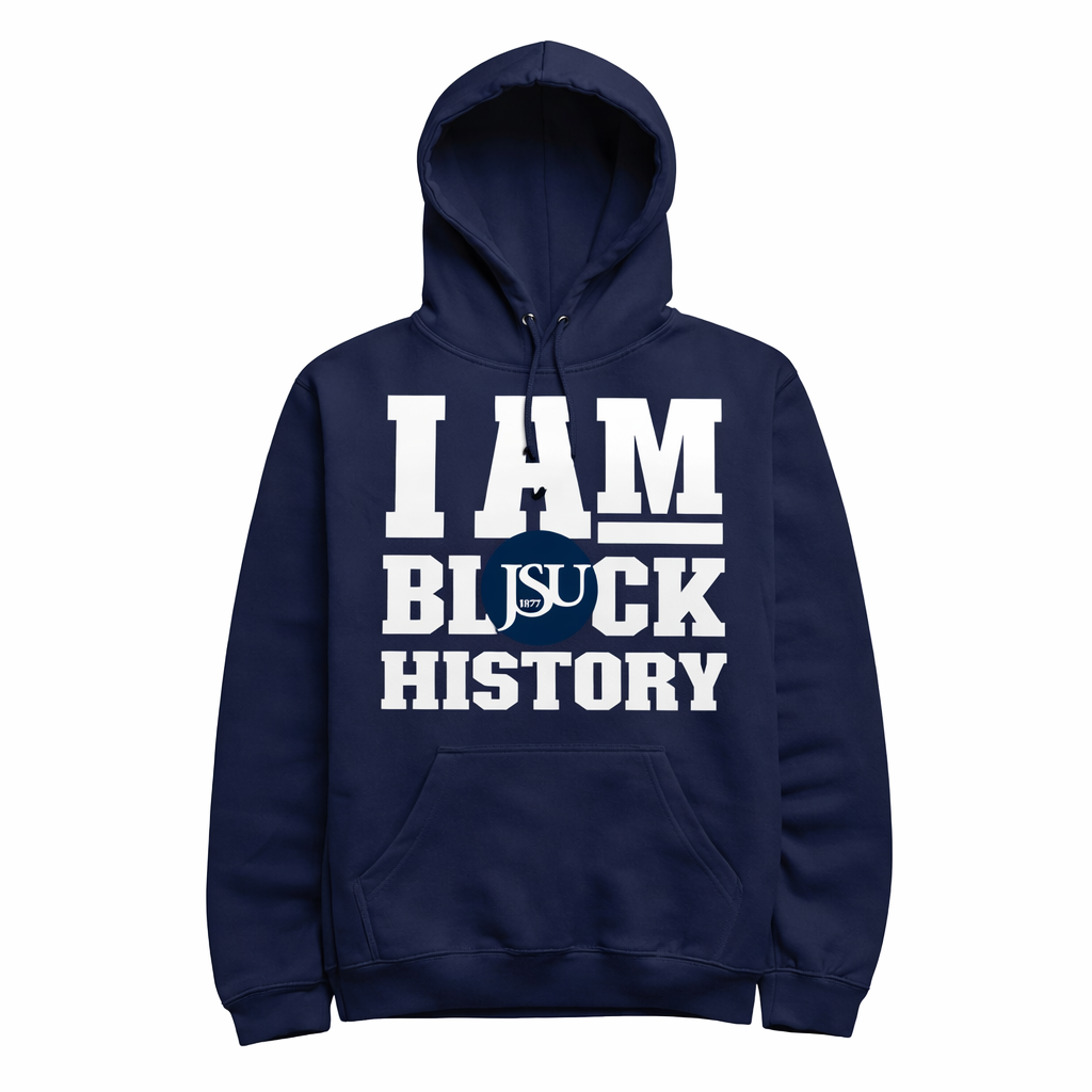 Hoodie HBCU, JSU, Jackson State University tigers, I am black history