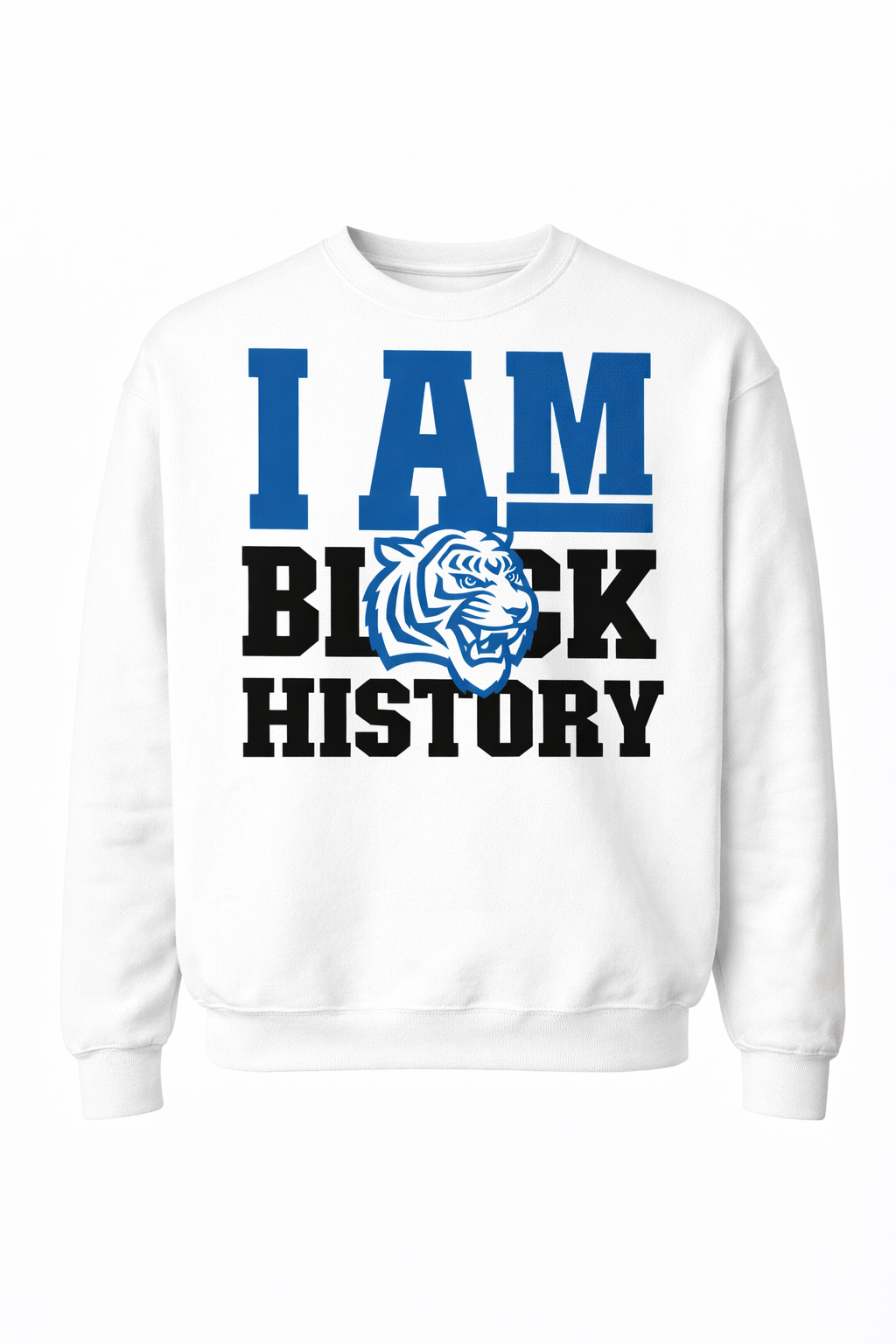Sweatshirt HBCU, I am black history