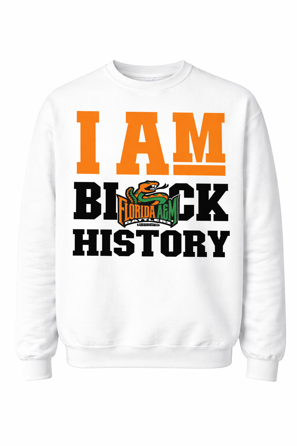 Sweatshirt HBCU, FAMU I am black history