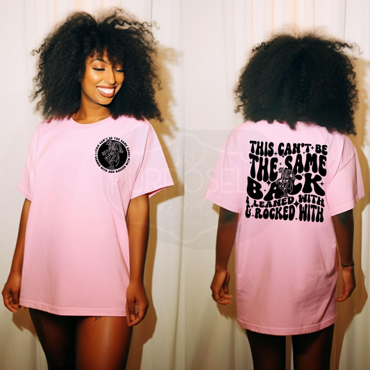 This can’t be the same I leaned and rock with