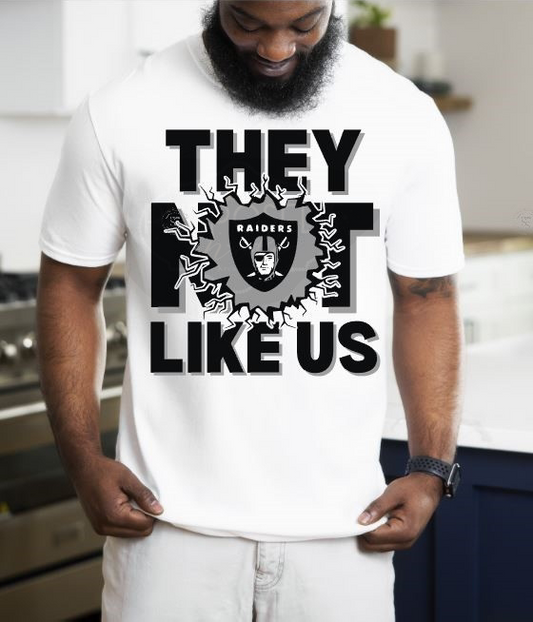 They not like us, raiders
