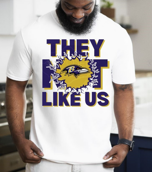 They not like us, ravens