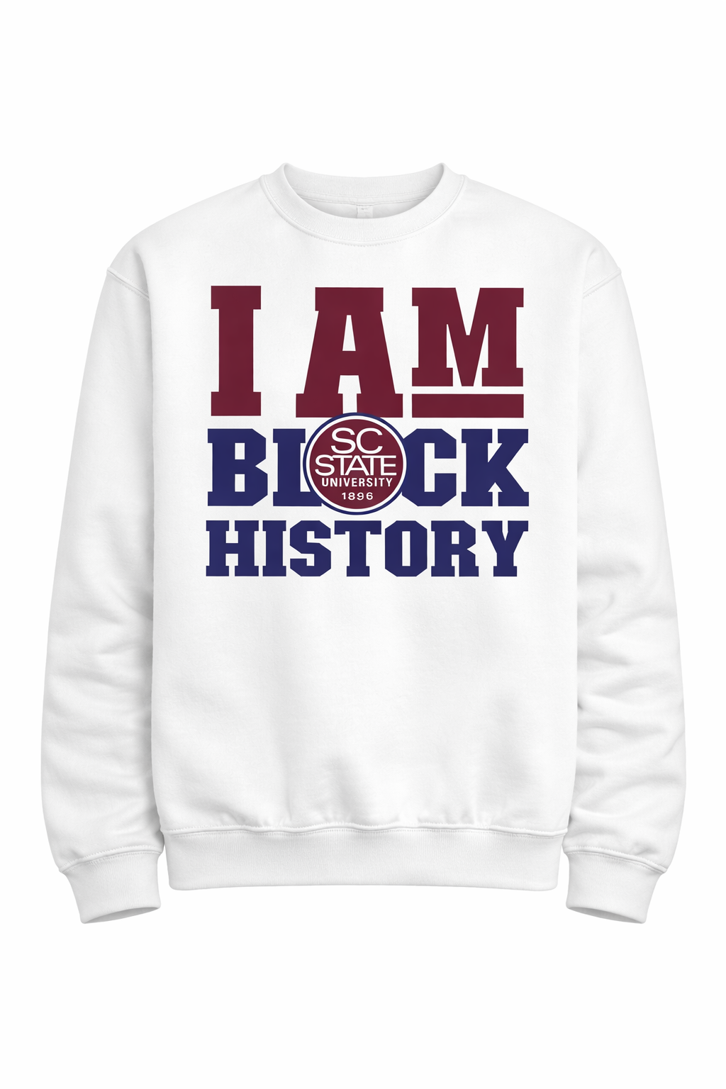 Sweatshirt HBCU, I am black history