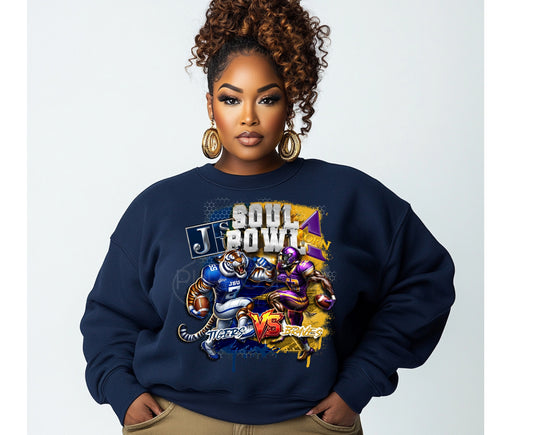 Sweatshirt HBCU, JSU, Jackson State University, Soul Bowl