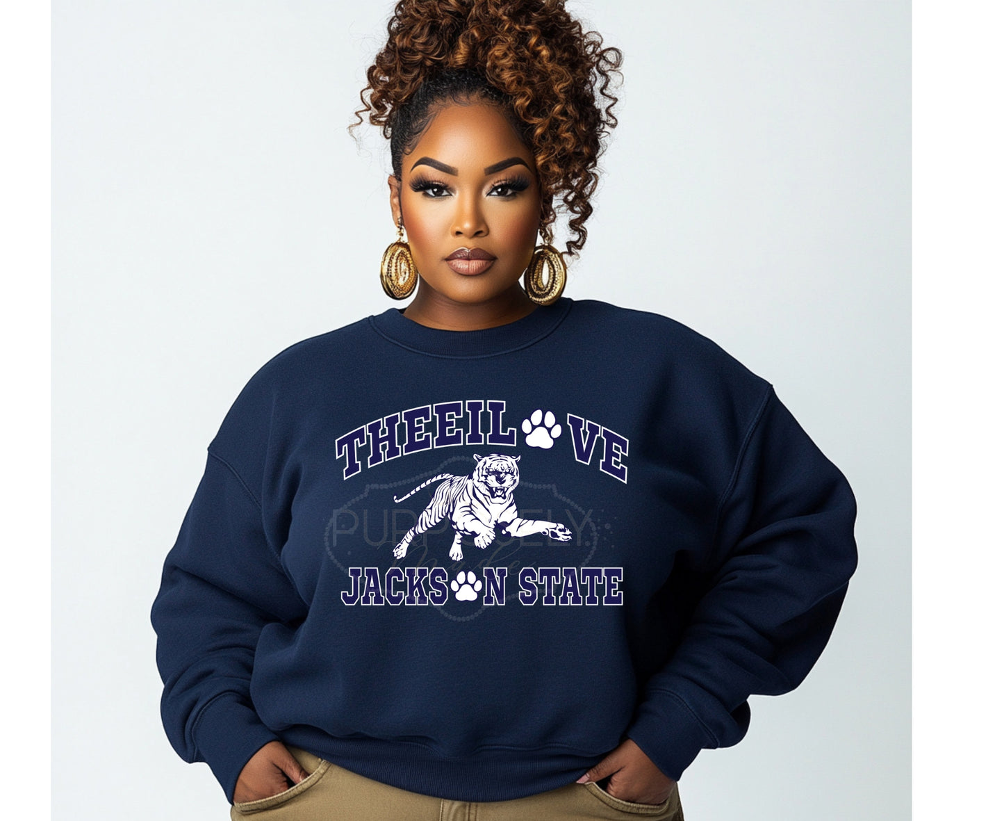Sweatshirt HBCU, JSU, thee i love Jackson State University