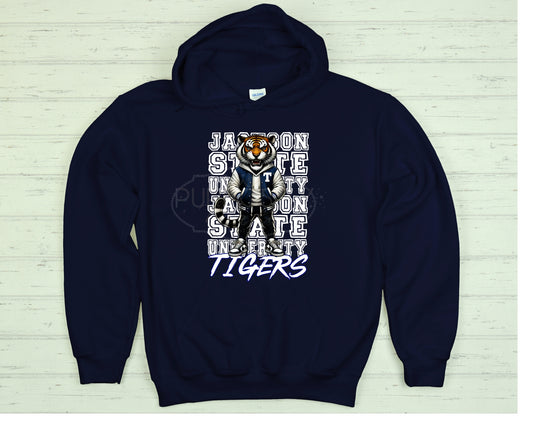 Hoodie HBCU, JSU, Jackson State University tigers