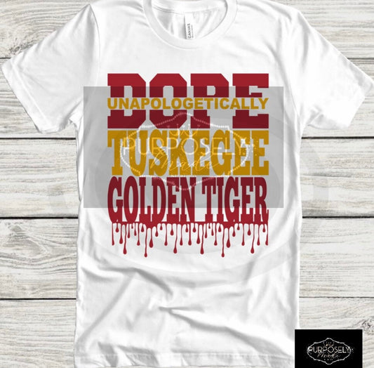 Tuskegee golden tiger