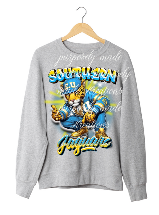 Sweatshirt HBCU, southern jaguars