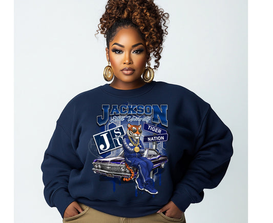 Sweatshirt HBCU, JSU, Jackson State University him
