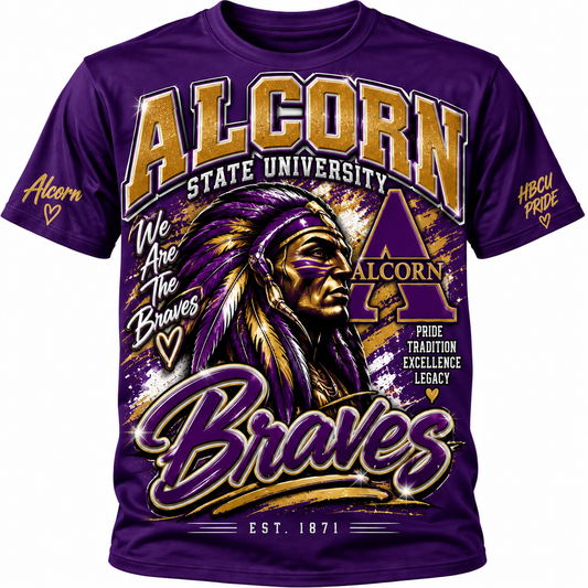 HBCU, Alcorn with sleeve design