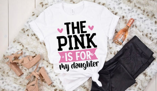 Breast cancer, the pink is for my daughter