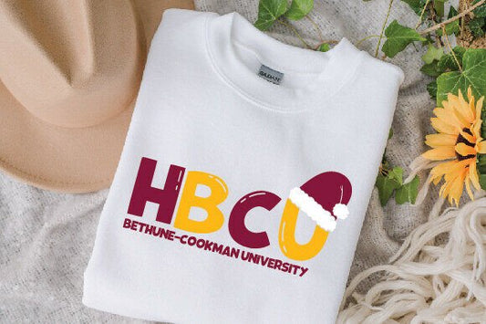 Sweatshirt HBCU, Bethune cookman, BCU