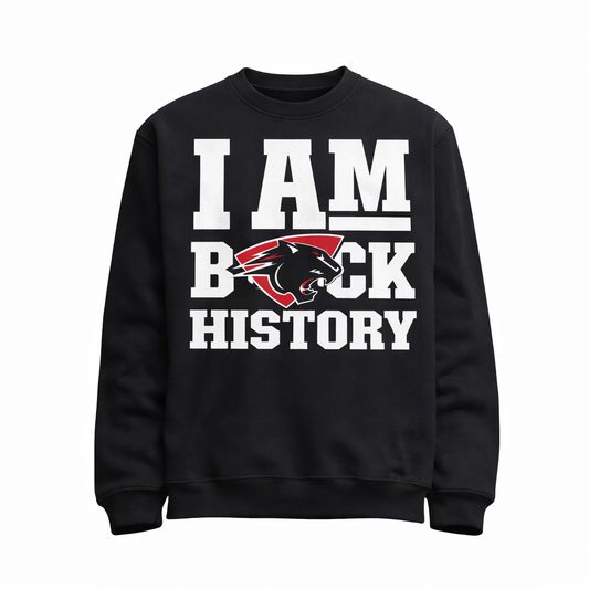 Sweatshirt HBCU, I am black history