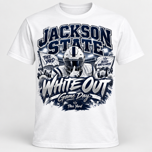 HBCU, Jackson state university, white out