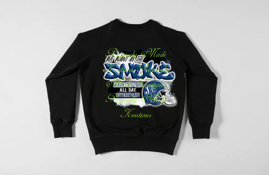 Sweatshirt HBCU, JSU, Jackson State University, black