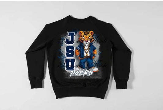 Sweatshirt HBCU, JSU, Jackson State University, black