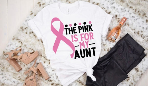 Breast cancer, the pink is for my aunt