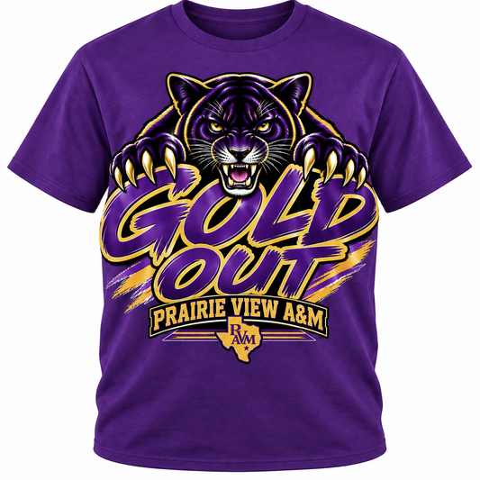 HBCU, Prairie View A&M, gold out