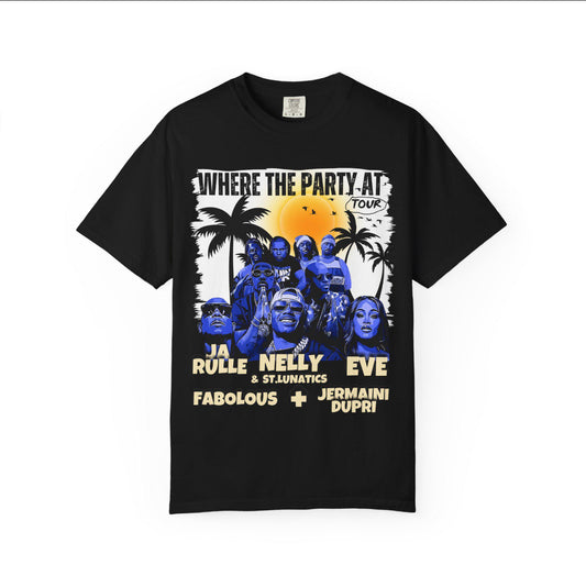 Nelly, eve, Ja Rule, where the party at tour, Graphic Nelly Rapper T-shirt, Nelly Shirt, Retro Nelly Rapper Shirt, Nelly Rap Tee Y2k, Nelly T-Shirt