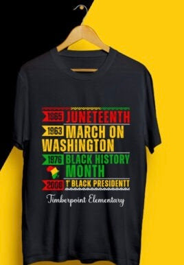 Juneteenth march on Washington, black history month