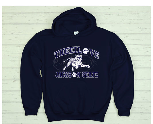 Hoodie  HBCU , Jackson state tigers