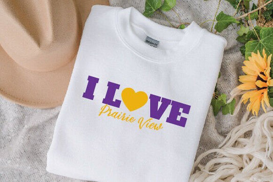 Prairie view HBCU sweatshirt,