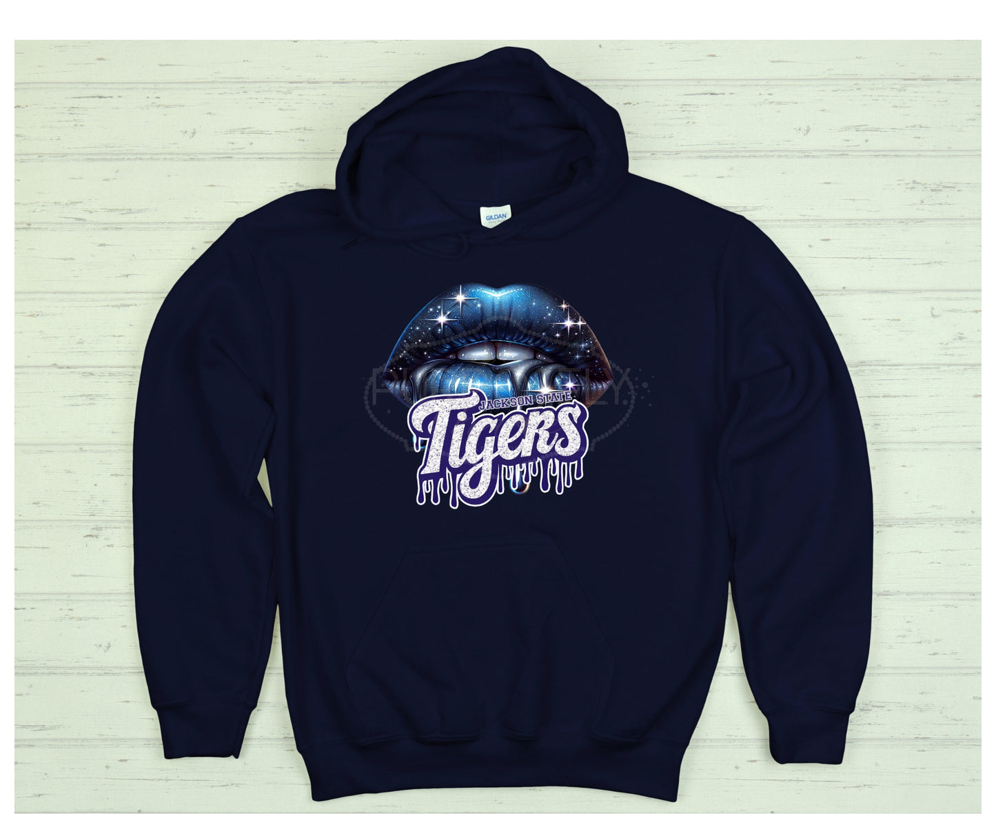 Hoodie  HBCU , Jackson state tigers, JSU lip