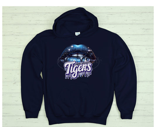 Hoodie  HBCU , Jackson state tigers, JSU lip