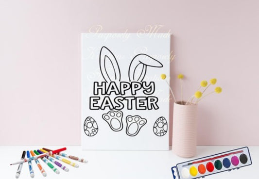 Easter canvas for him