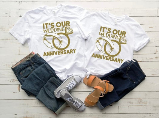 It’s our wedding anniversary