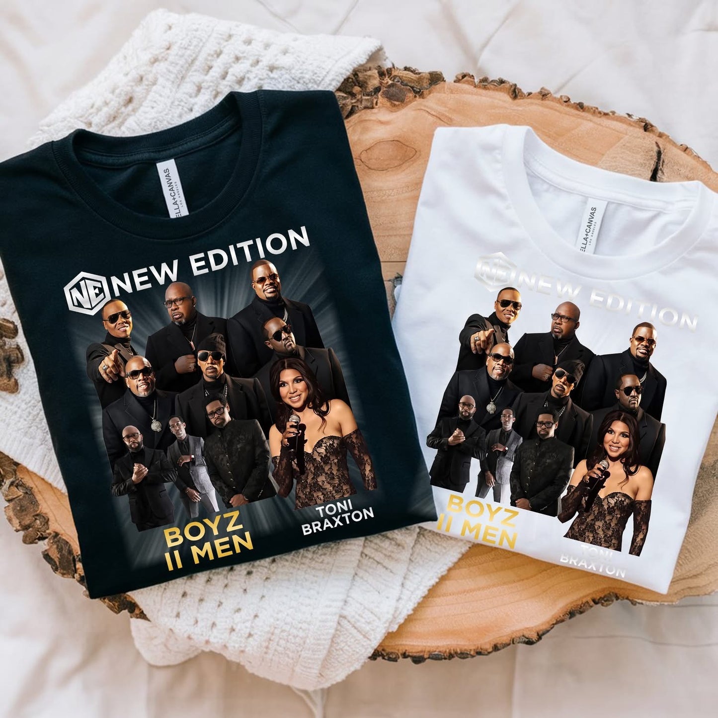 New Edition, Boys II Men and Toni concert shirt