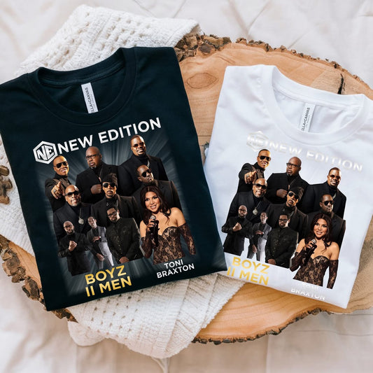 New Edition, Boys II Men and Toni concert shirt