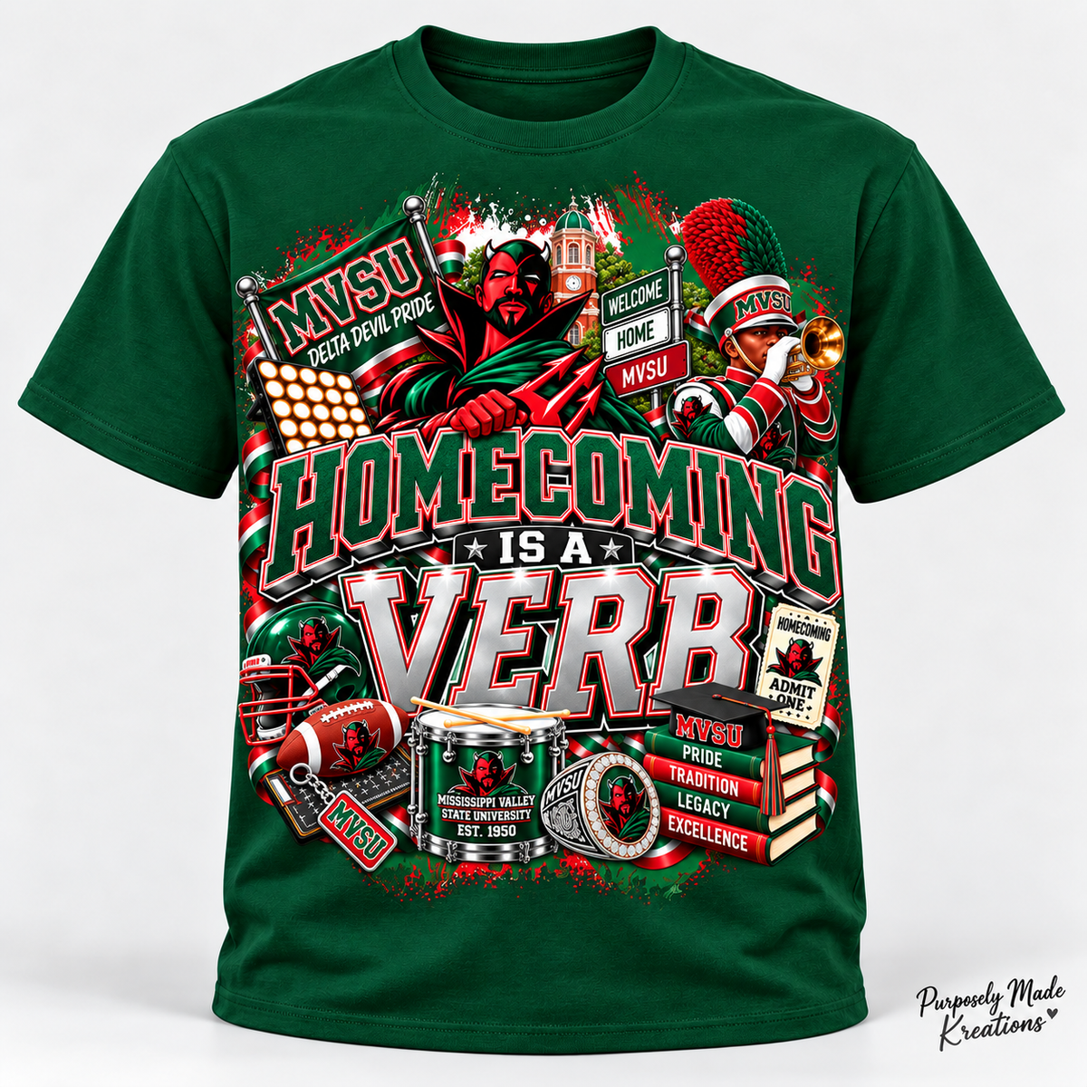 Mississippi Valley State Delta devils homecoming verb