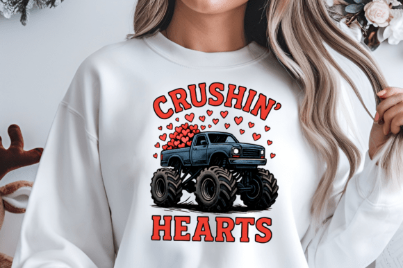sweatshirt, Crushin hearts