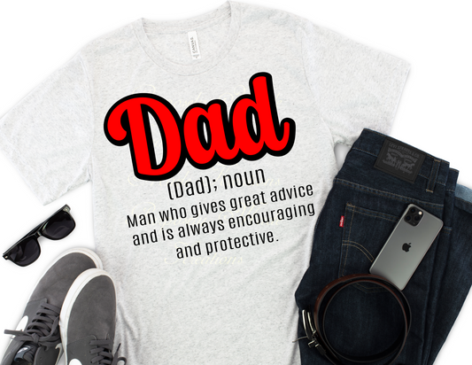 Dad shirt, dad noun