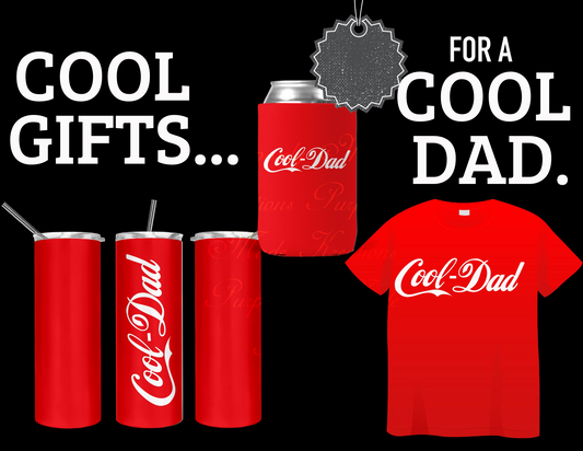 Cool dad bundle shirt, tumbler and