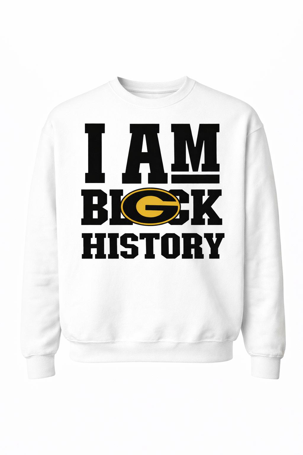 Sweatshirt HBCU, Grambling I am black history