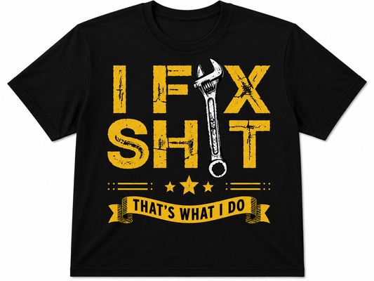 Dad I fix shit that’s what I do