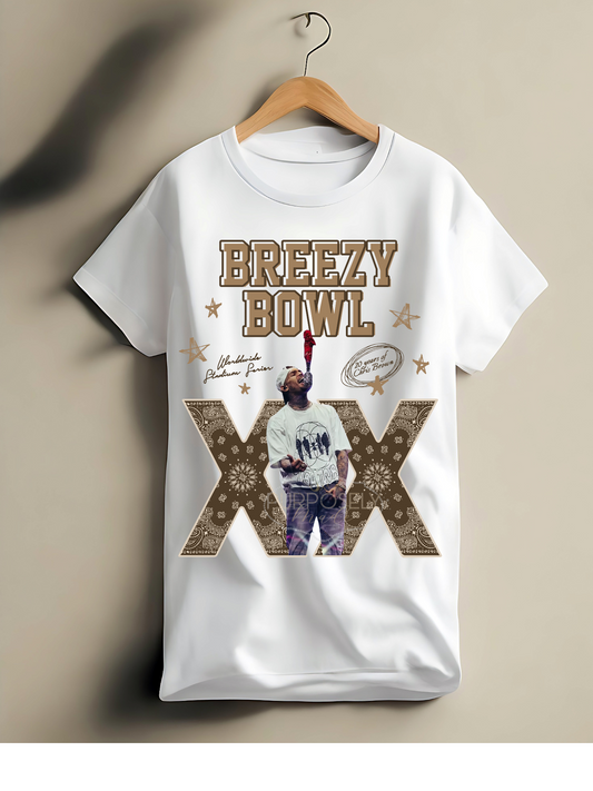 Chris brown, Breezy Bowl 2025 Shirt, R&B Concert Merch, Unisex Shirt
